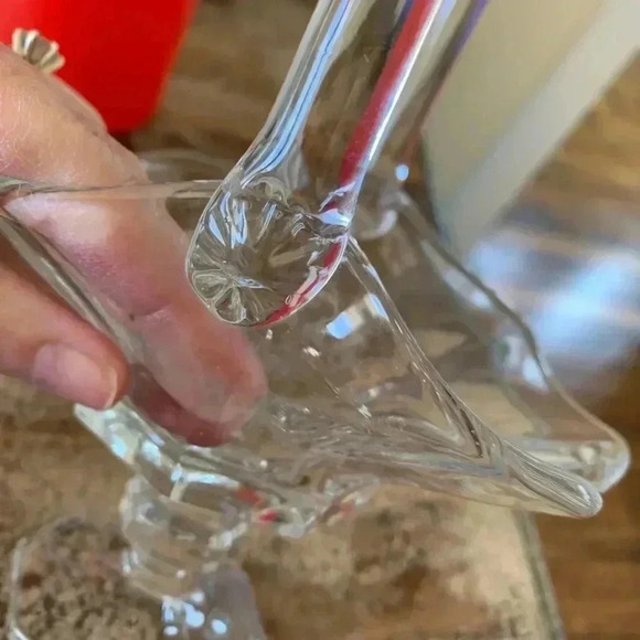 Vintage new martinsville glass basket - Picture 12 of 12